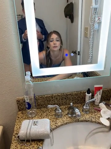 Bridesmaid's naughty escapade: secret rendezvous for a quick, amateur fuck porn video